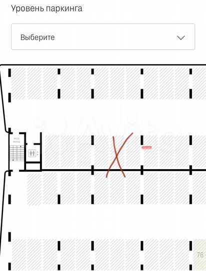 Машиноместо, 16 м²