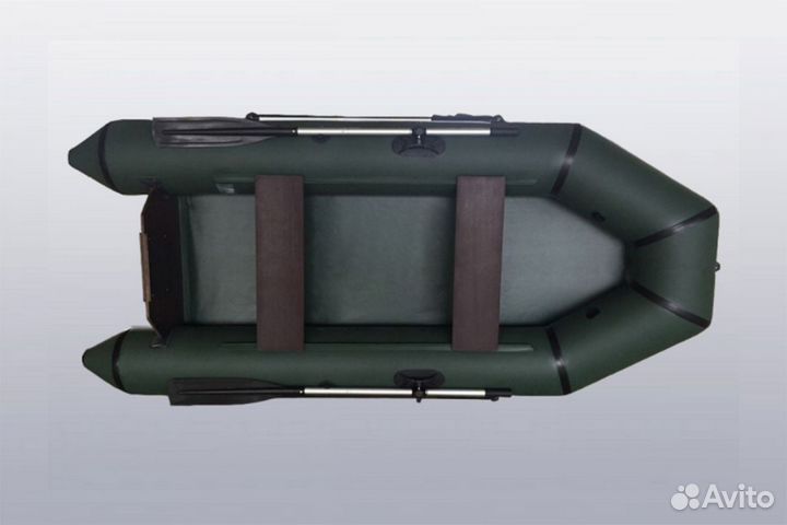 Лодка пвх Big Boat С280 зеленая