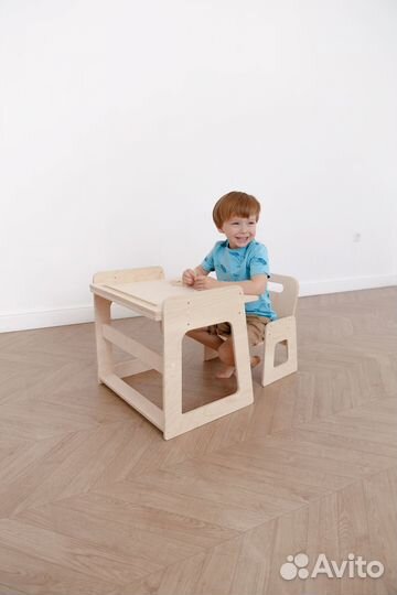 Детский стол и стульчик растущий с доставкой