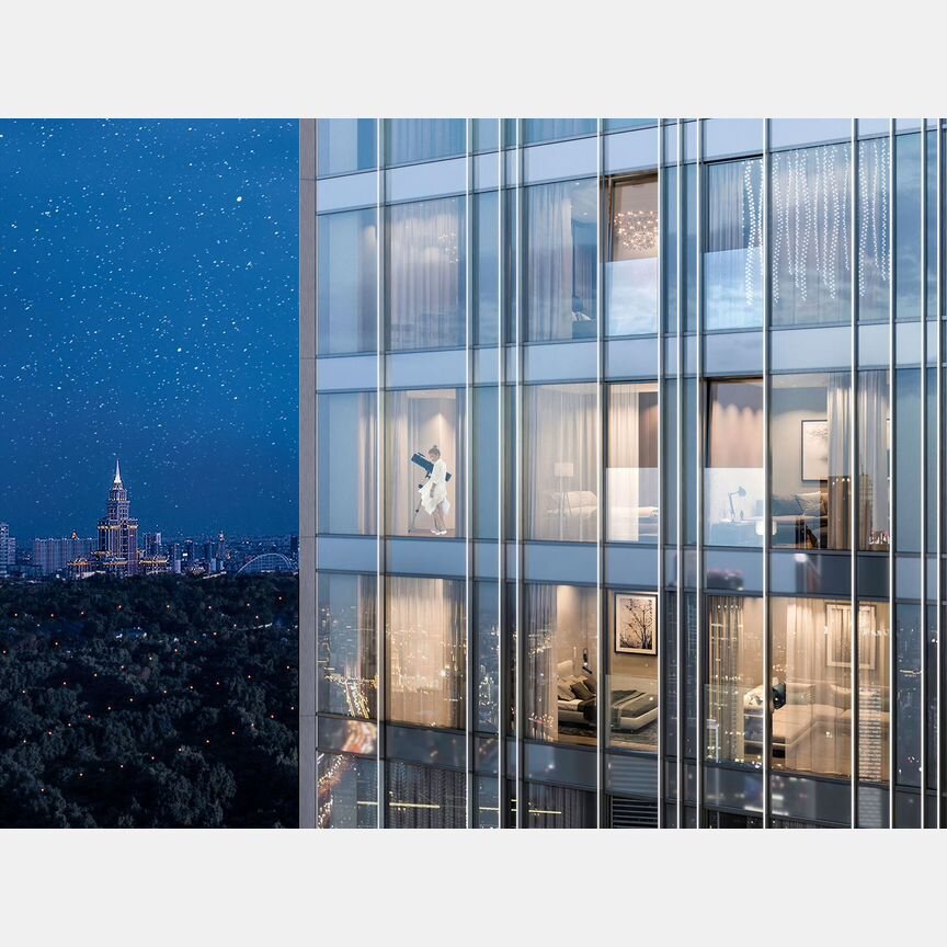 2-к. квартира, 62,4 м², 37/54 эт.