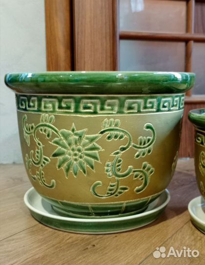 Кашпо для цветов керамика