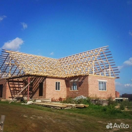 Крыша кровельные работы