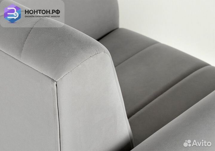 Кресло Роуз светло-серое