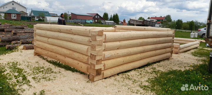 Срубы для бани (33). Липа, сосна