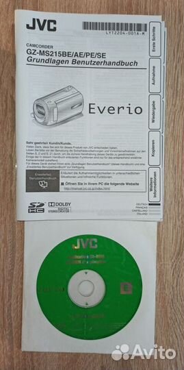 Видеокамера JVC Everio GZ-MS215