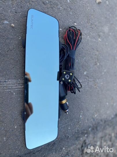 Зеркало регистратор с камерой заднего вида