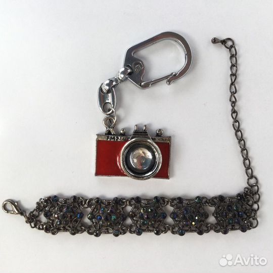 Ожерелье кулон часы браслет чокер брелок