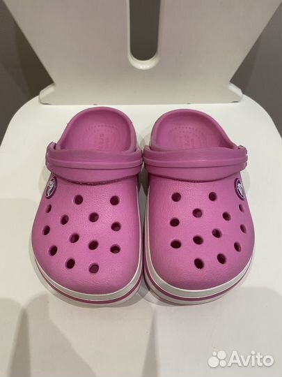 Crocs сабо для девочки с 8