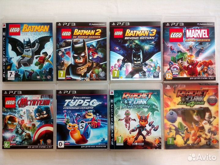Batman Spiderman Marvel Prototype Thor Ben 10 PS3
