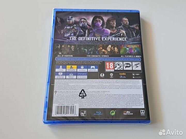 Mortal Kombat 11 Ultimate PS4 новый