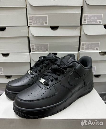 Кроссовки nike air force 1 black