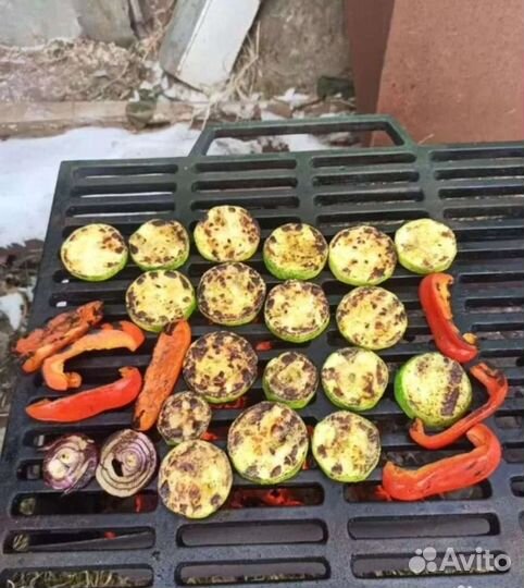 Решетка гриль на мангал