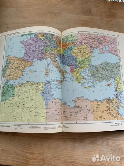 Большой советский атлас мира 1988 года