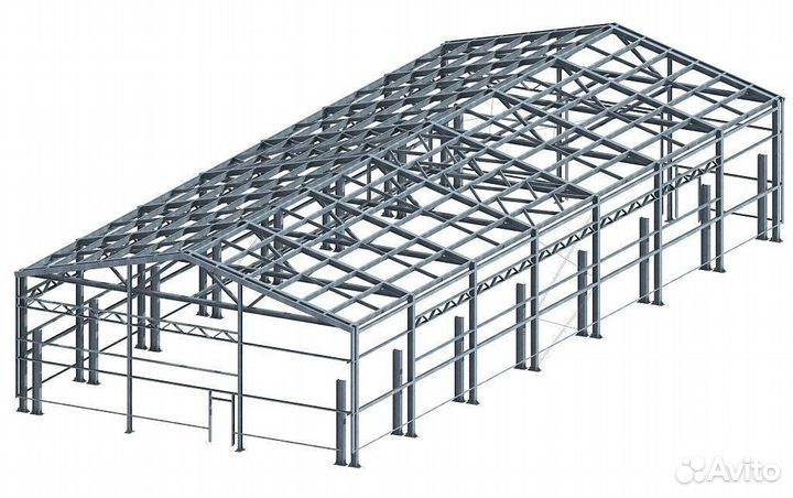 Металлоконструкции, металлокаркас здания