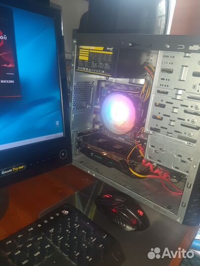 Компьютер Fx 8300,Rx570 4Gb, 12Gb Ram