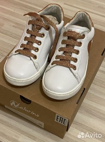 Кеды для девочки Naturino 27 р-р