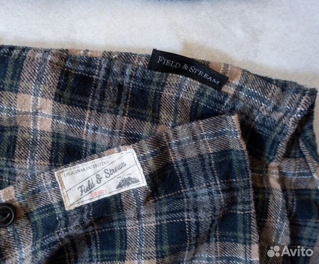 Field&Stream XL рубашка фланелевая