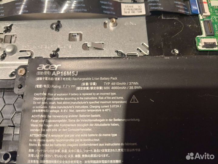 Запчасти от ноутбука Acer n19c1
