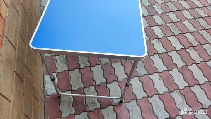 Раскладной туристический стол со стульями