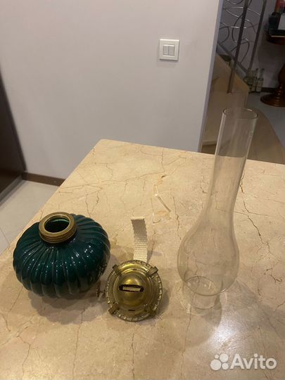 Керосиновая масляная настольная лампа США