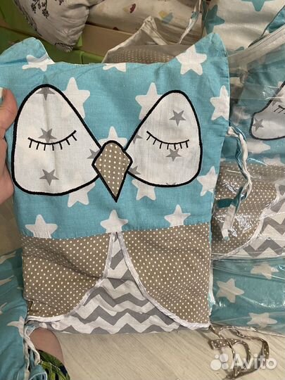 Продам бортики в кроватку