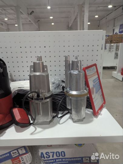 Вибрационный насос верх. забор BV-0.28 каб. 10м be