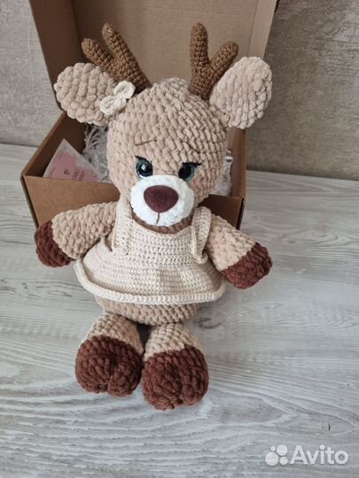 Уникальные вязаные игрушки ручной работы