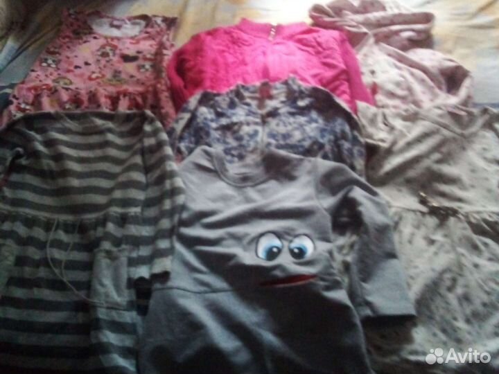 Вещи пакетом на девочку