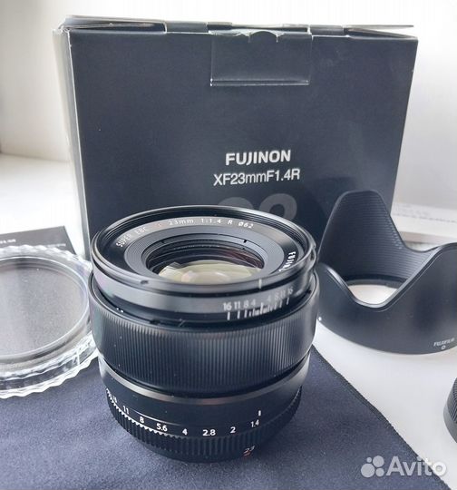 Объектив Fujinon XF 23mm 1.4 R Asph. + фильтр