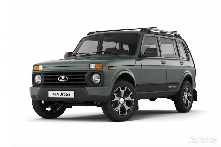 Рейлинги LADA 4x4 2131 1995-2020. Установка