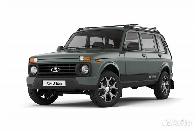Рейлинги LADA 4x4 2131 1995-2020. Установка