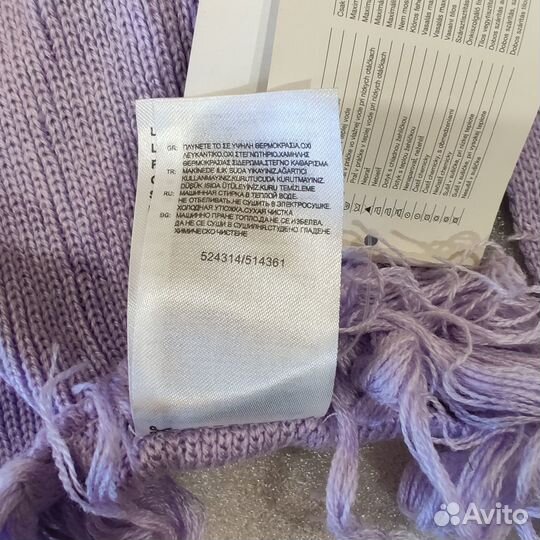 Шарф Reebok сиреневый 514361 180см (новый)