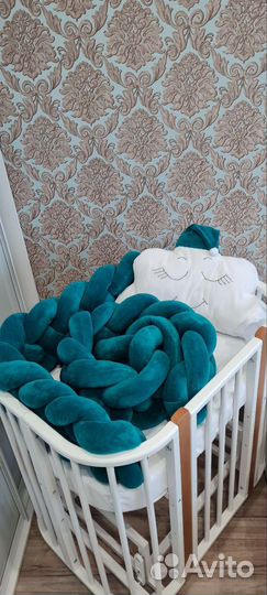 Бортики в детскую кроватку новые