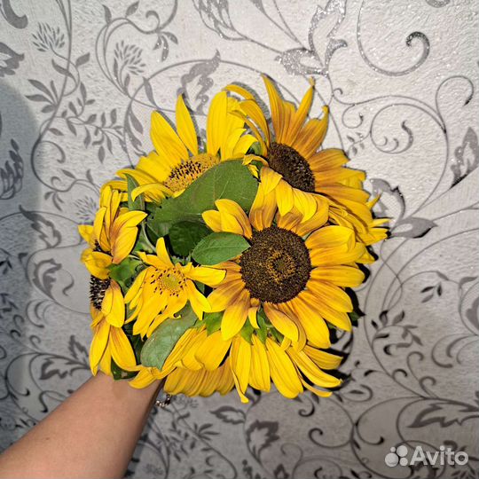 Живые цветы букеты
