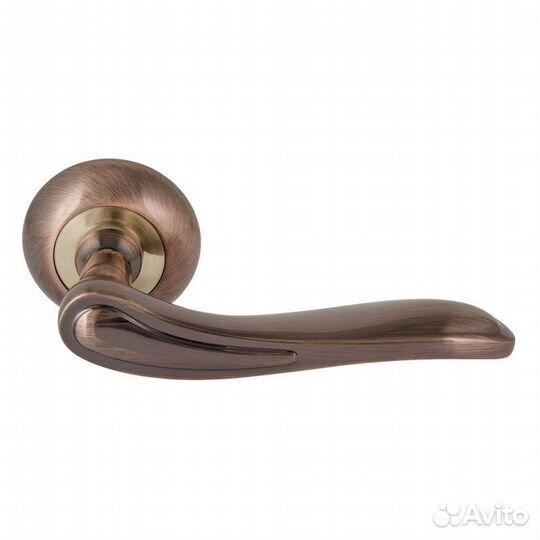 Ручка дверная нора-М 105A AL старая медь