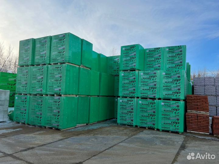 Газосиликатные блоки Poritep