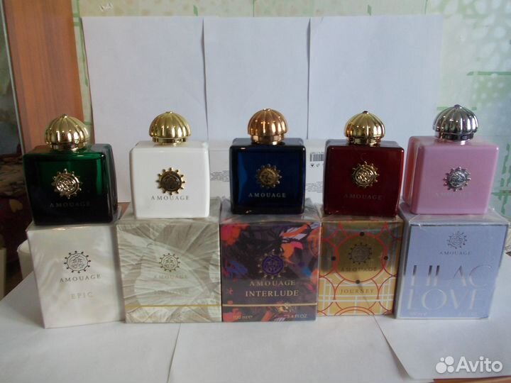 Amouage. Kajal жен-муж. есть отливанты