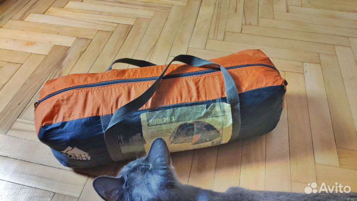 Палатка туристическая 3 местная trek planet