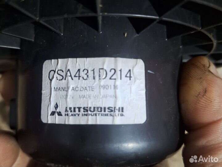 Моторчик печки митсубиси оутлендер 2