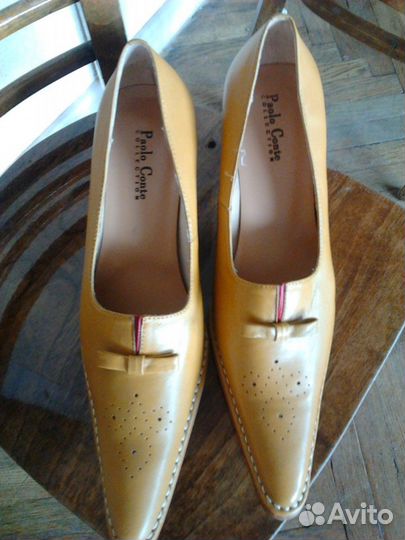 Туфли Paolo Conte женские кожаные новые