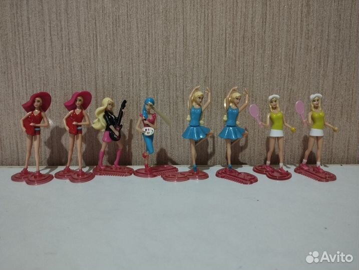 Киндер сюрпризы куколки Барби и другие