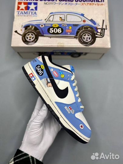 Кроссовки кеды Nike SB Dunk Racing Buggy Sand Scor