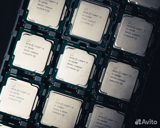 Процессоры Intel core i3, i5, i7 AMD FX, Ryzen