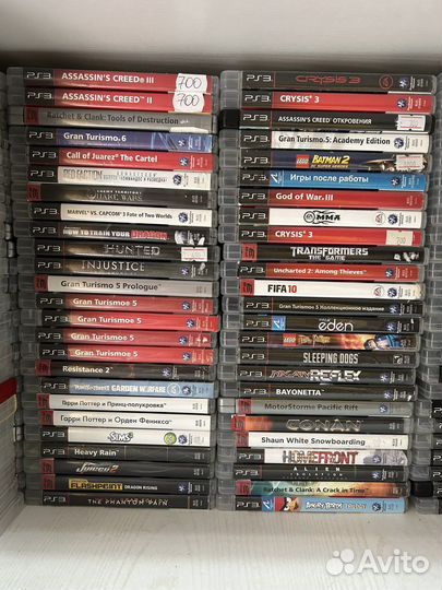 Лицензионные диски игры PS3