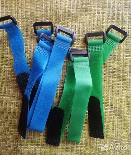 Стяжка ремешок для обвязки удочек, проводов и др