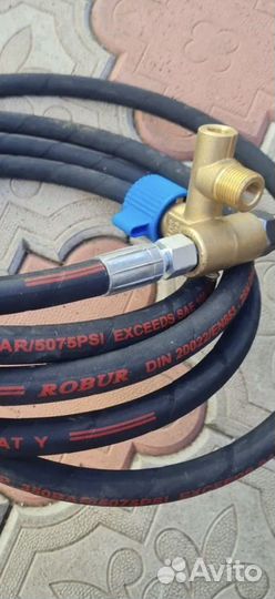 Шланг для заправки метана и перекачки газа