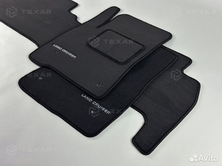 Коврики для Toyota Land Cruiser 200 ворсовые