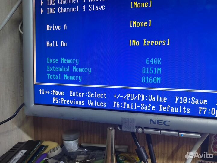 Материнская плата с процессором i7