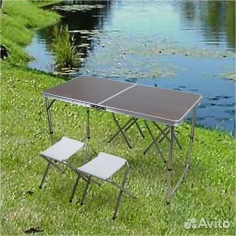 Кемпинговый столик 120х60 и стулья