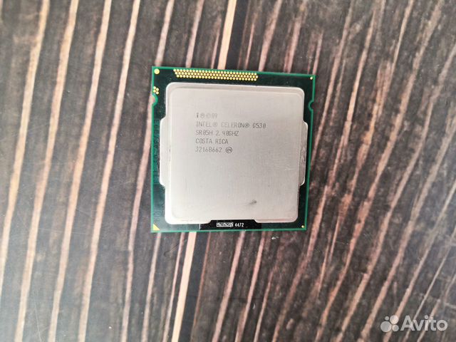 Процессор Intel Celeron g530 2 ядра 2 потока 1155
